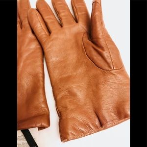 Jcrew Women Cashmere-lined Leather Hi-tech Gloves